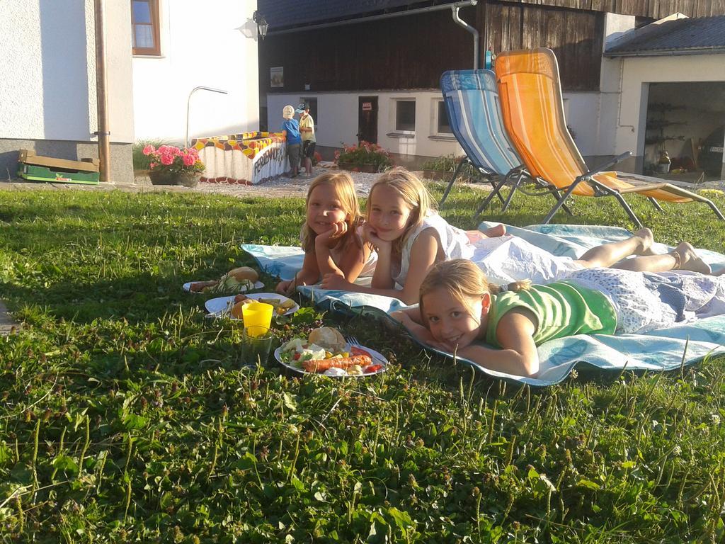 Bio-Urlaubshof Dansbach Villa ชปิทัล อัม เพิร์ม ภายนอก รูปภาพ